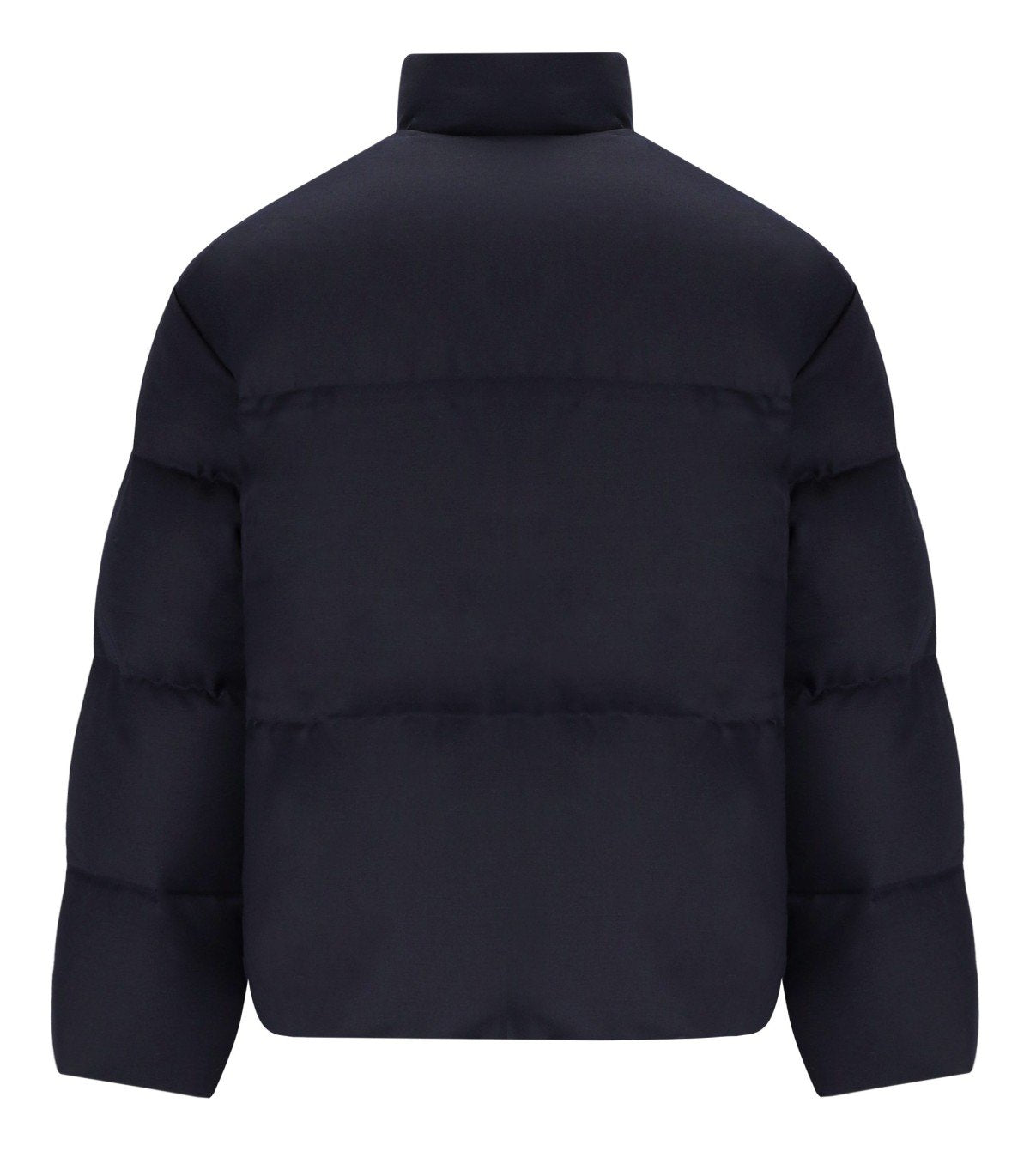 EMPORIO ARMANI BLUE DEGRADÉ PADDED JACKET
