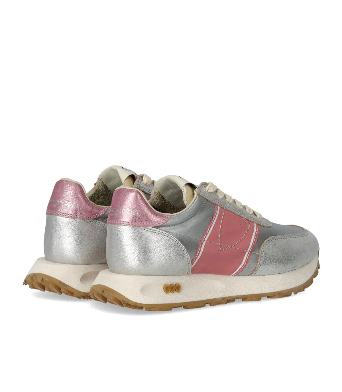 BASKETS TOUR ARGENT ROSE PHILIPPE MODEL