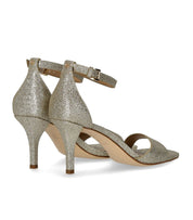 MICHAEL KORS JAIDA GOLD HEELED SANDAL