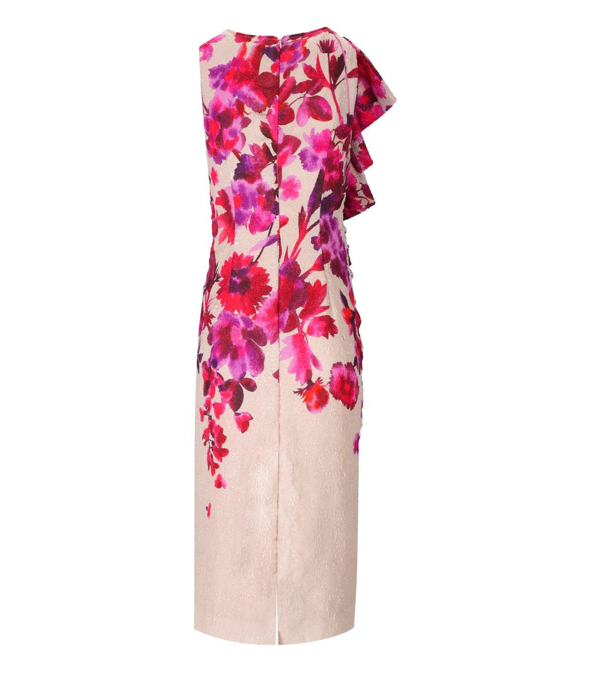 ESSENTIEL ANTWERP HAYLEIGH PINK MIDI DRESS