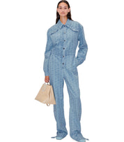 STINE GOYA LOUISIANA DENIM JUMPSUIT