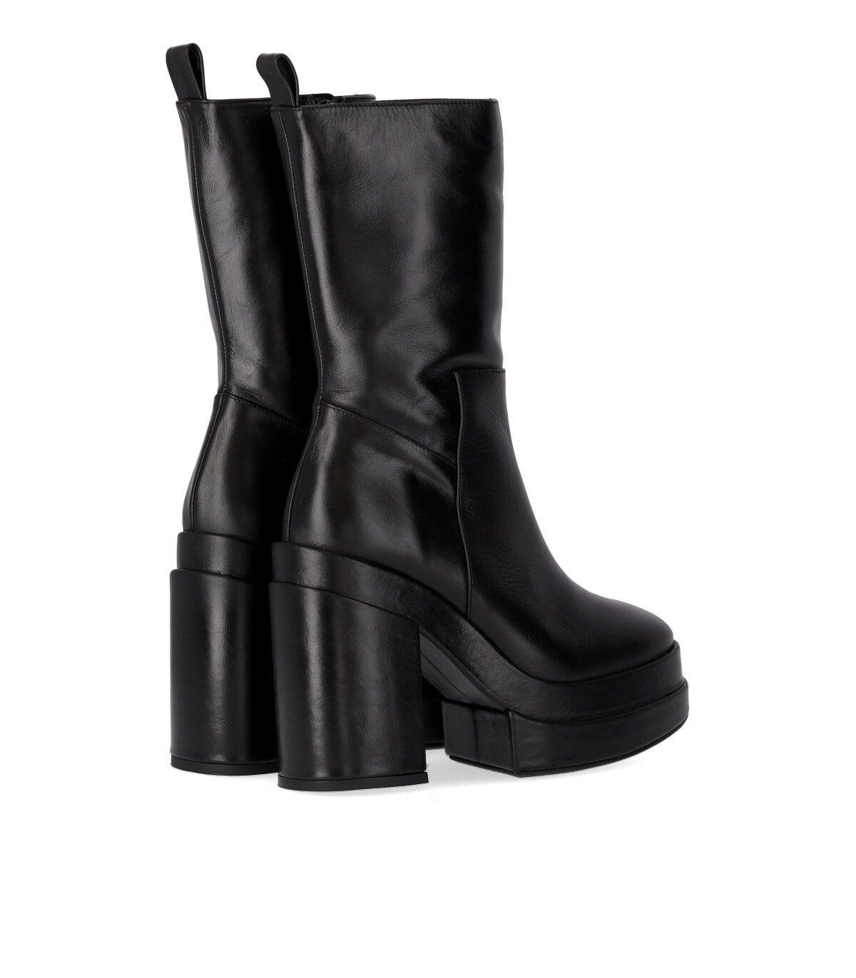 PALOMA BARCELÓ EROS BLACK HEELED ANKLE BOOT