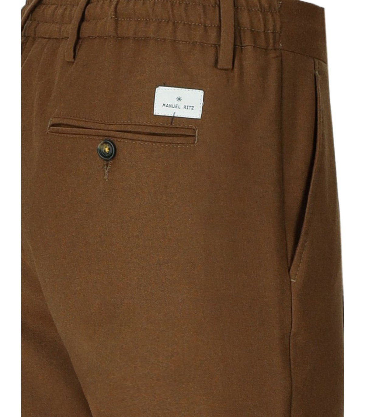 MANUEL RITZ COGNAC PANTS