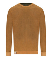 BOB BART MILITARY ORANGE REVERSIBLE CREWNECK PULLOVER