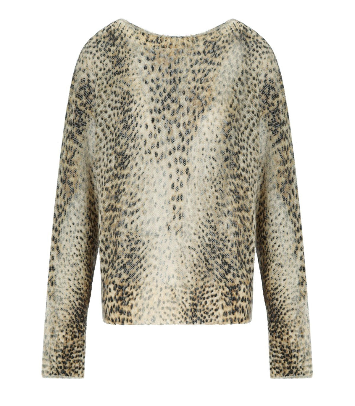 MAGLIONE ANIMALIER BEIGE TWINSET