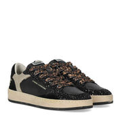 CRIME LONDON SK8 DELUXE BLACK SNEAKER