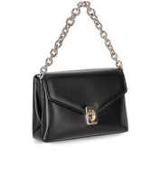 FURLA MERIDIANA M BLACK CROSSBODY BAG