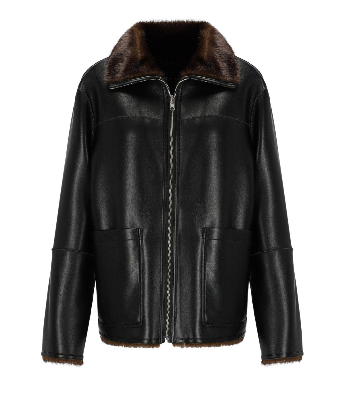 STAND STUDIO BRELLA SCHWARZE WENDBARE JACKE