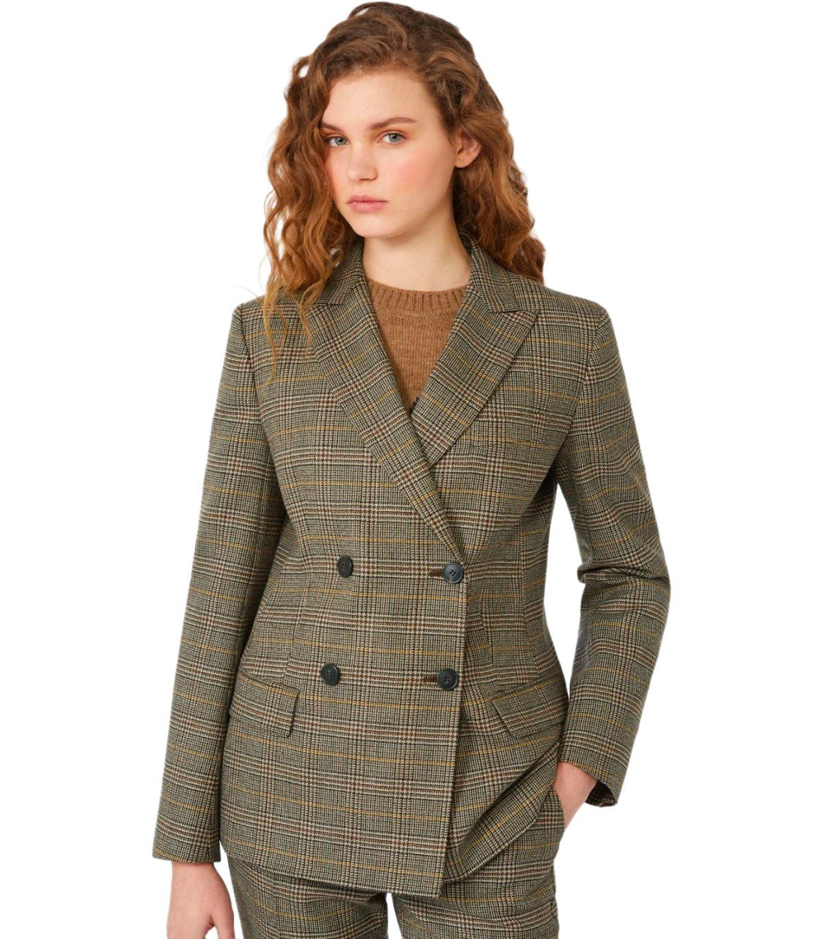 BLAZER DOPPIOPETTO GIOVE MARRONE MAX MARA WEEKEND