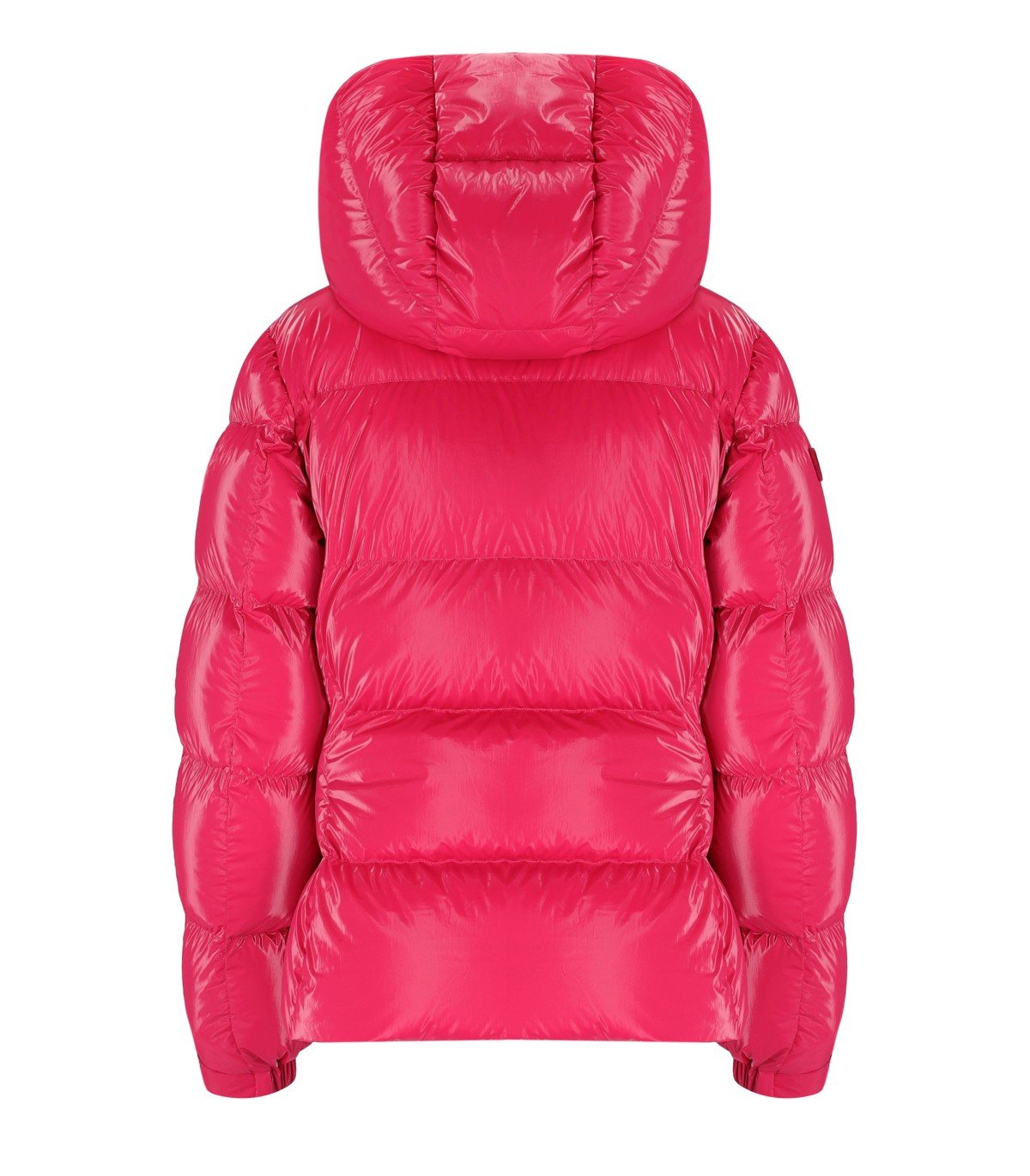 ADD WET NYLON SUPER NOVA HOODED DOWN JACKET