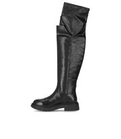 ASH MAXIM BLACK OVER-THE-KNEE BOOT