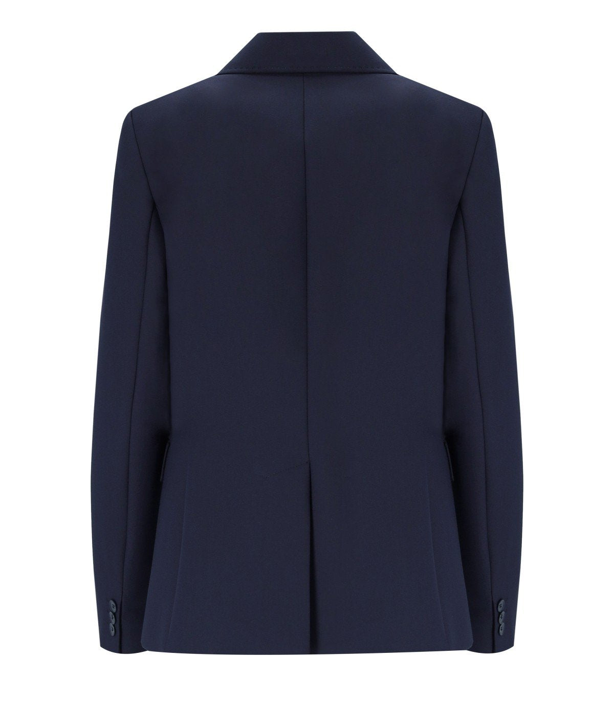 MAX MARA WEEKEND UVA BLUE SINGLE-BREASTED BLAZER