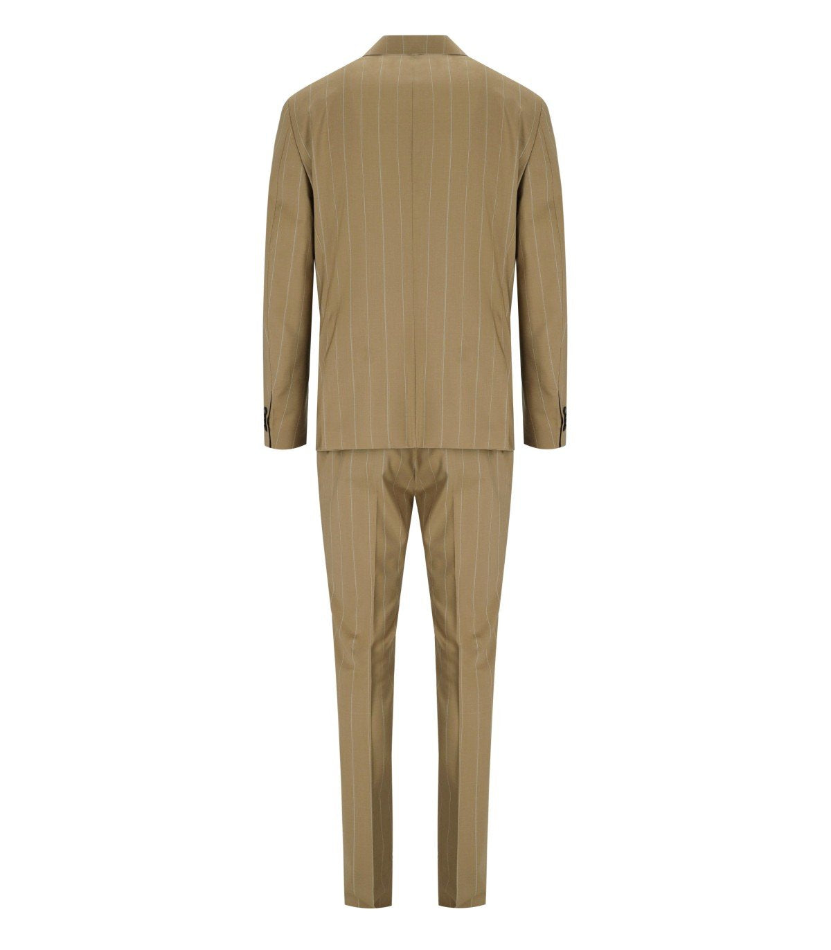 ABITO MONOPETTO GESSATO BEIGE MANUEL RITZ