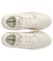 EMPORIO ARMANI BASKET IVORY SNEAKER