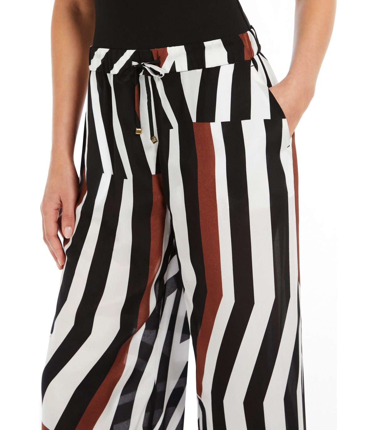 PANTALONE TROPEA CACAO MAX MARA BEACHWEAR