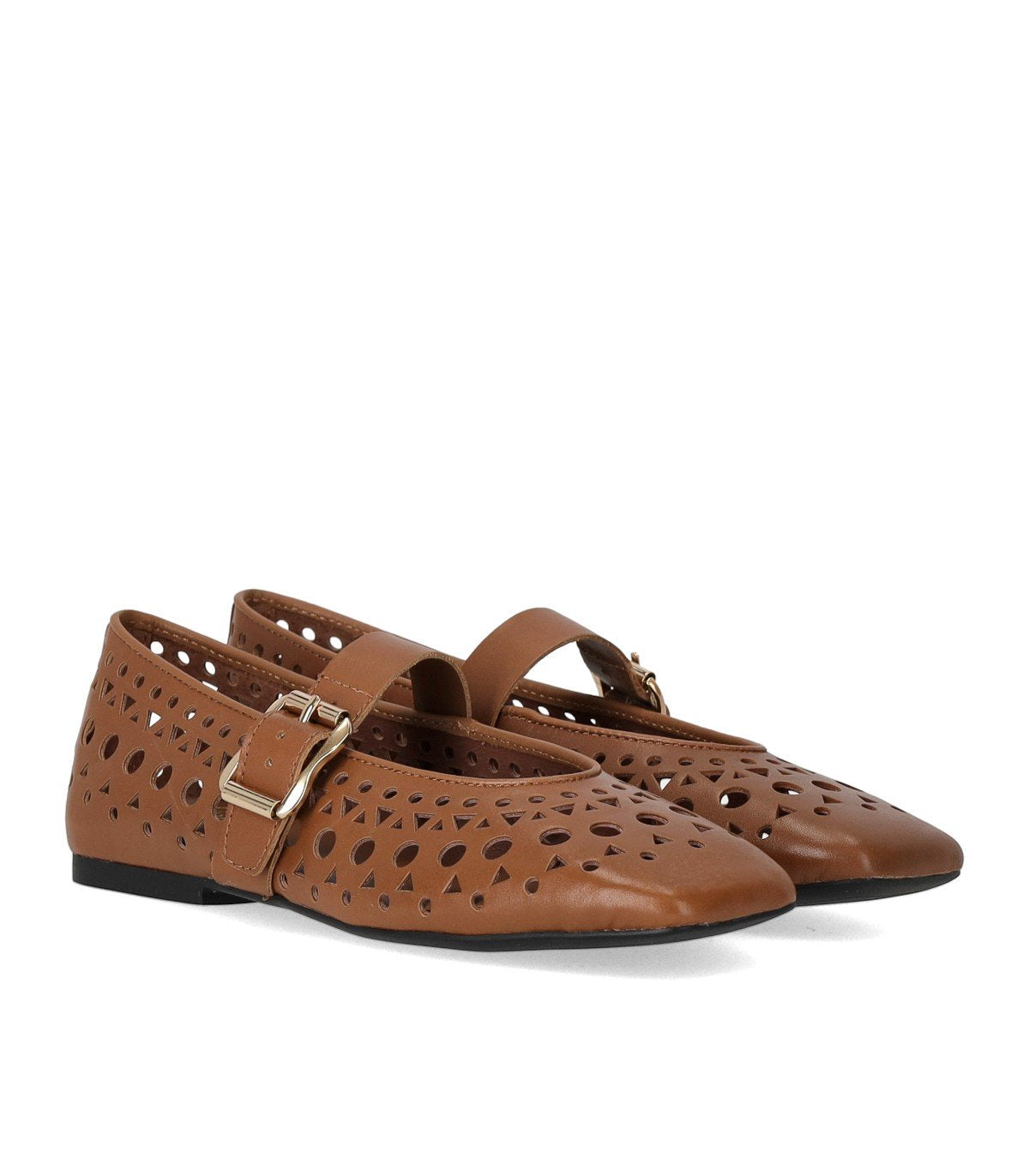 ASH BROOK CINNAMON BALLET FLAT SHOE