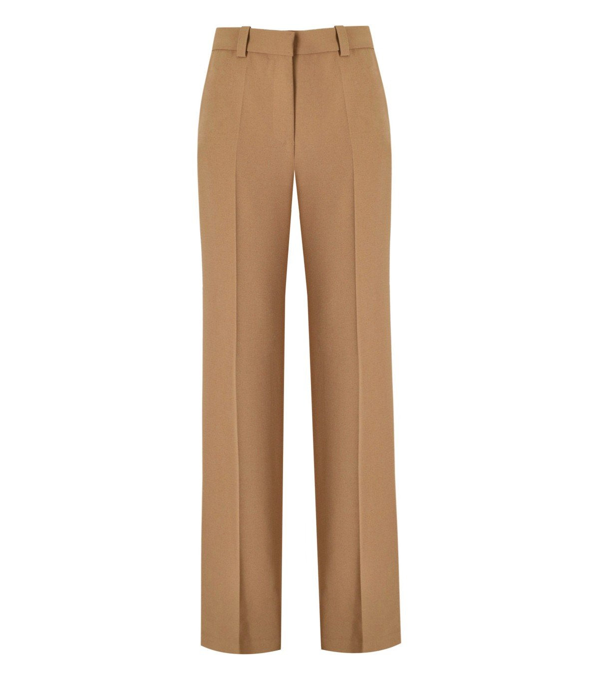 ELISABETTA FRANCHI CAMEL PALAZZO PANTS