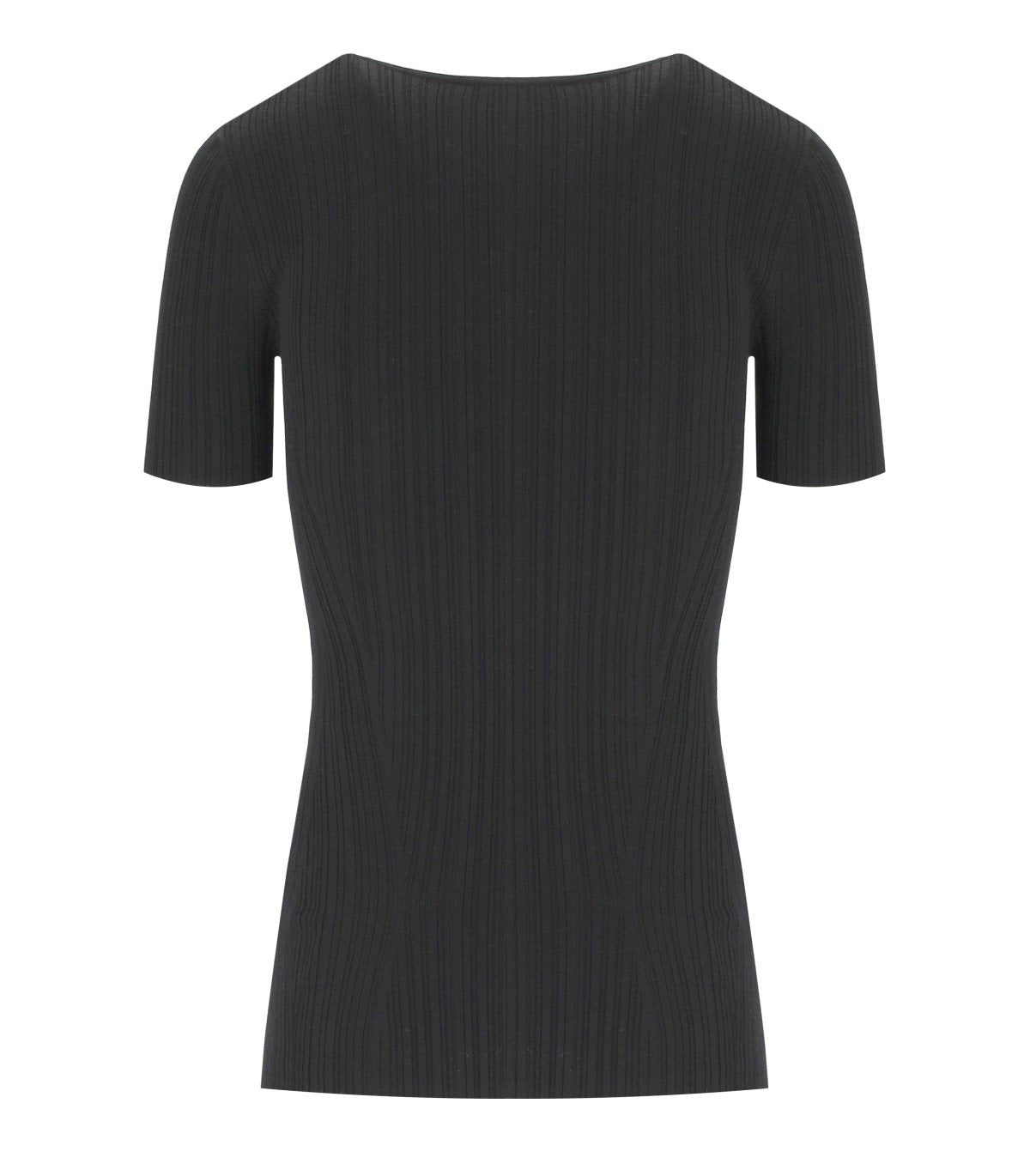 T-SHIRT CON FIORE NERA ELISABETTA FRANCHI