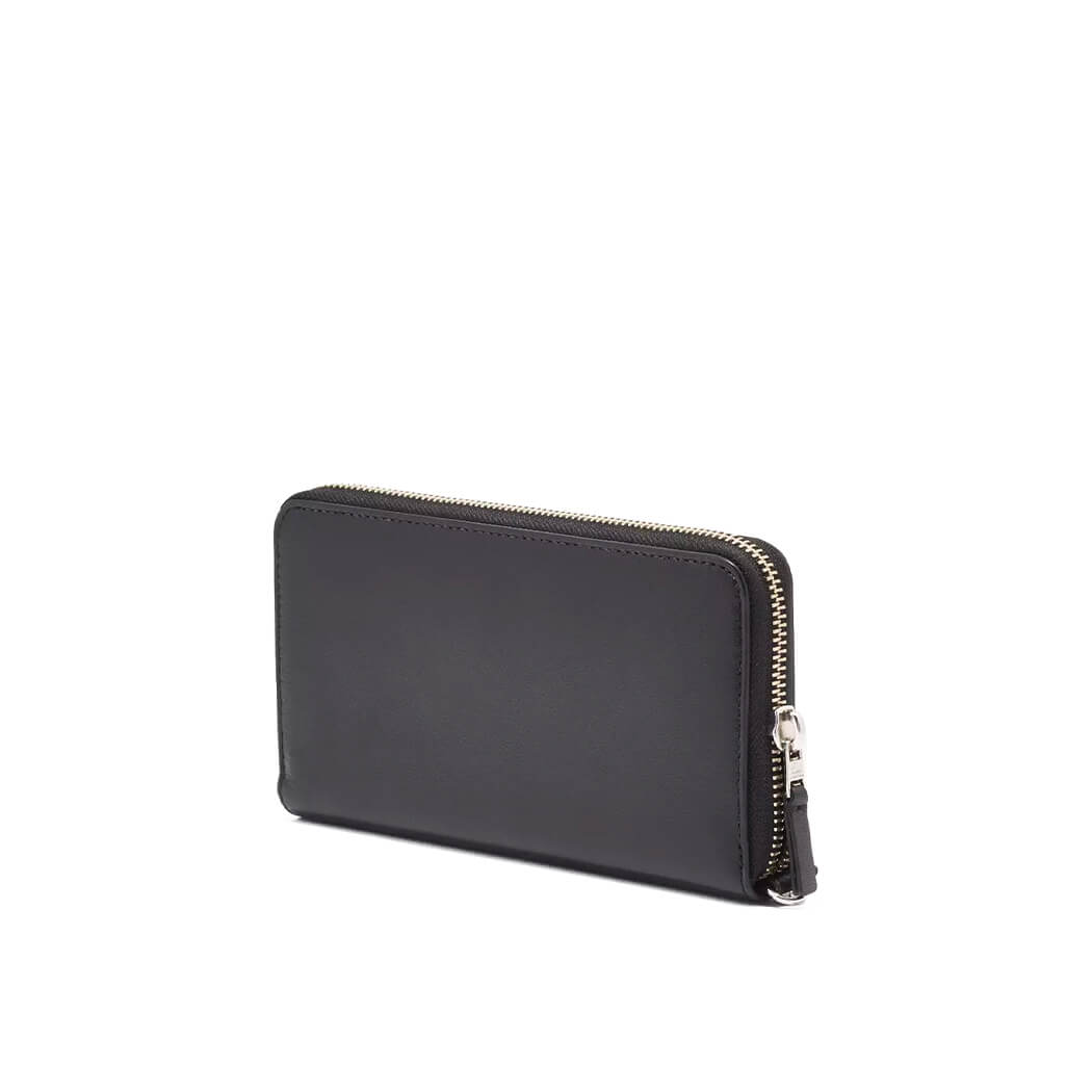 MARC JACOBS THE SLIM 84 CONTINENTAL BLACK WALLET