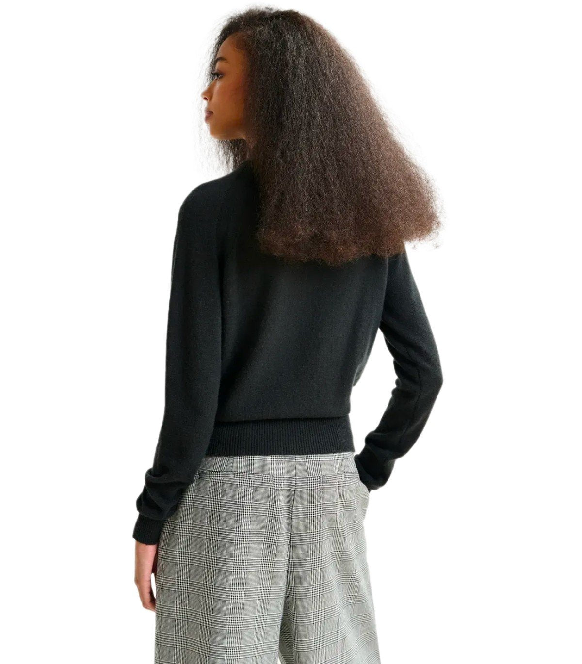 ESSENTIEL ANTWERP INVITED BLACK SWEATER