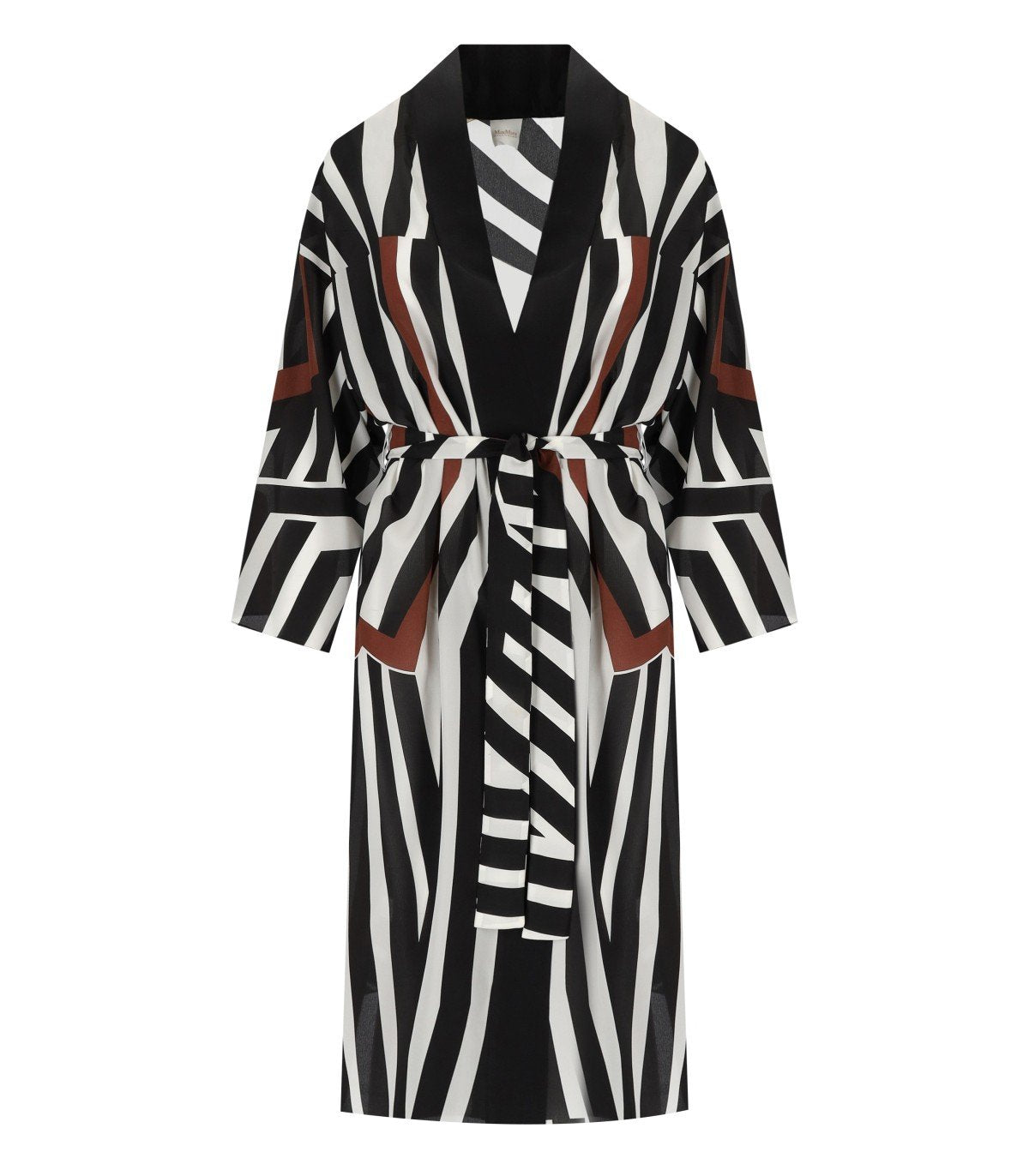 MAX MARA BEACHWEAR OVATTE COCOA KAFTAN