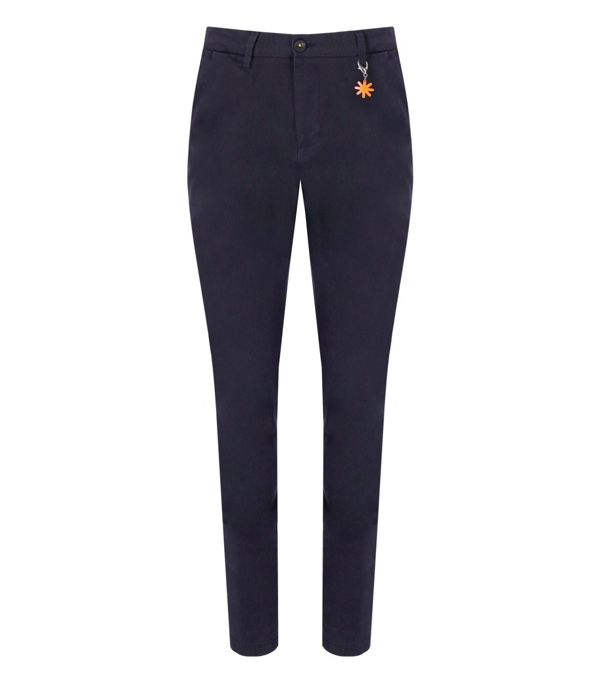 MANUEL RITZ BLUE SLIM FIT PANTS