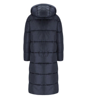 SAVE THE DUCK COLETTE BLUE HODDED PADDED JACKET
