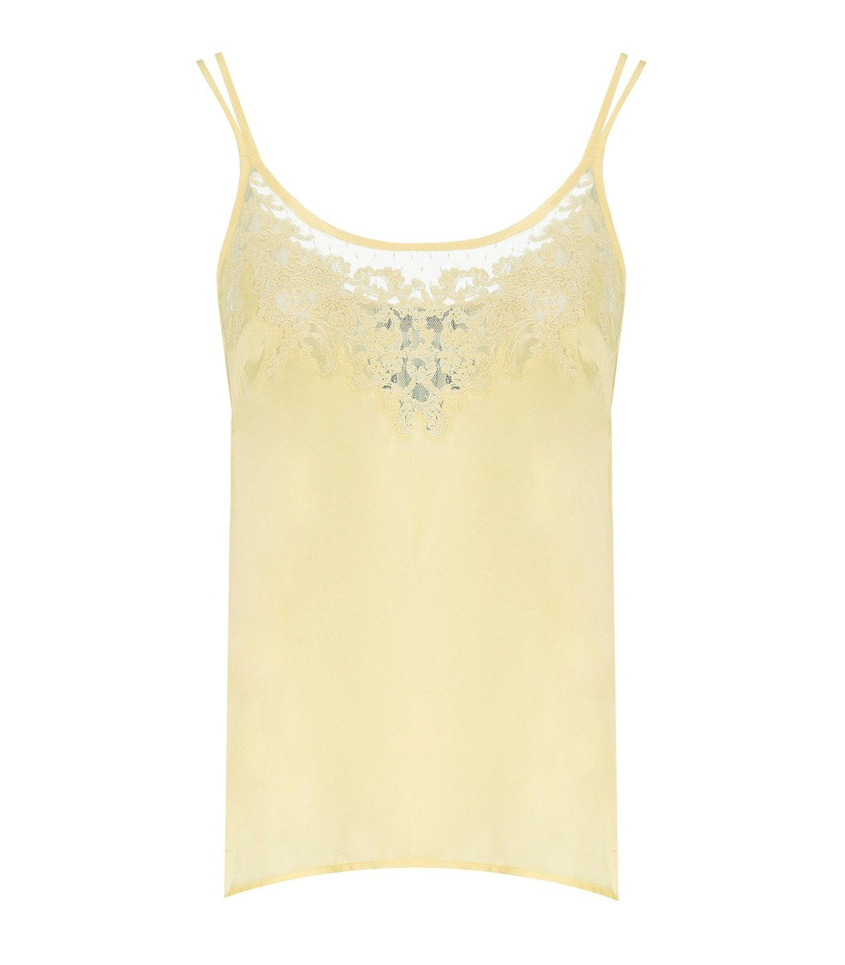 TOP SATIN VANILLA TWINSET