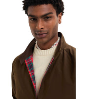 BLOUSON G9 HARRINGTON MARRON BARACUTA