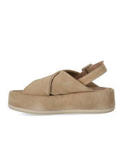 PALOMA BARCELÓ BASIMA BEIGE PLATFORM SANDAL
