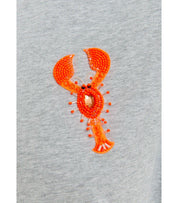 ESSENTIEL ANTWERP HOBSTER GREY T-SHIRT