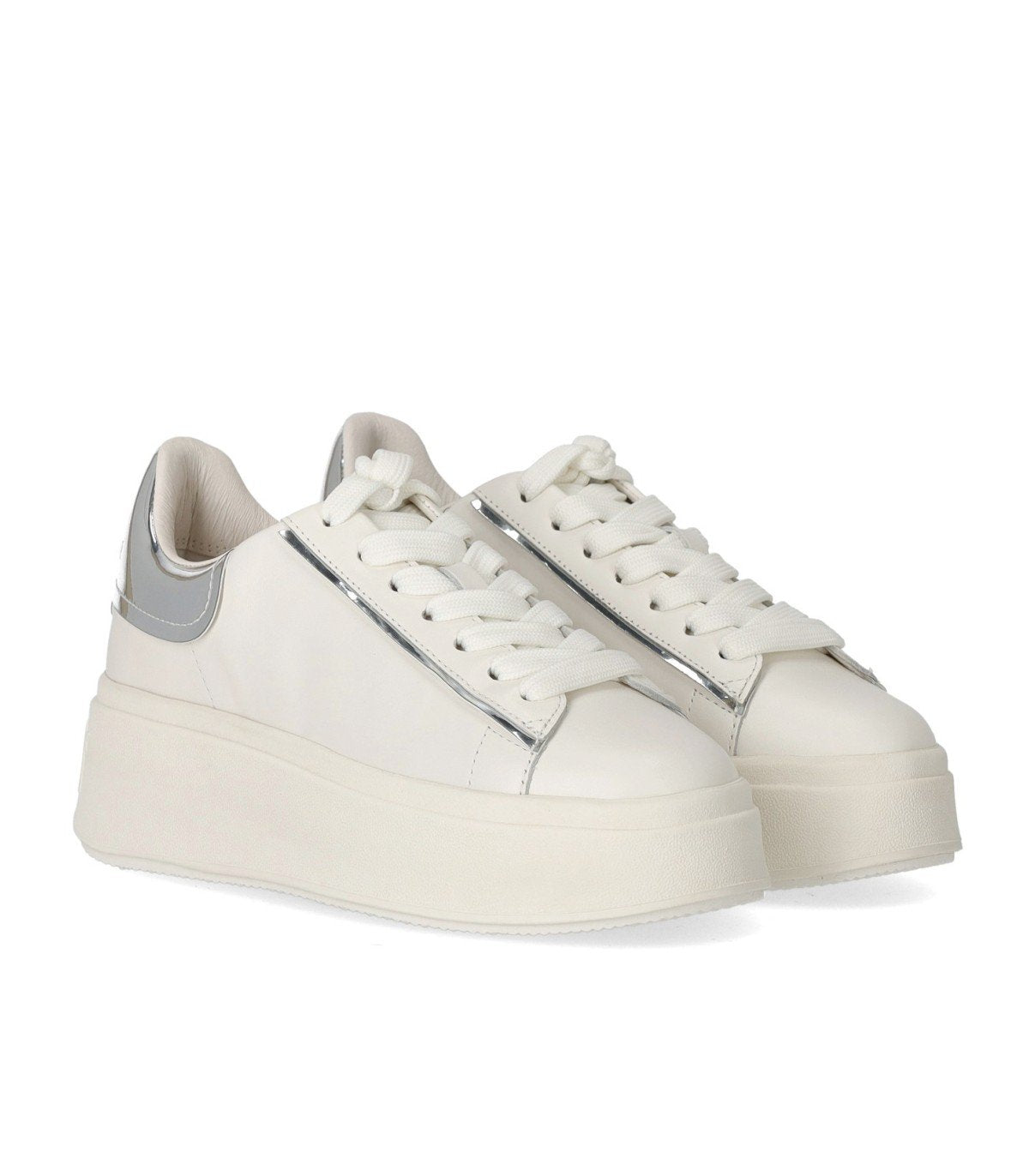 SNEAKER MOBY BIS BIANCA ARGENTO ASH