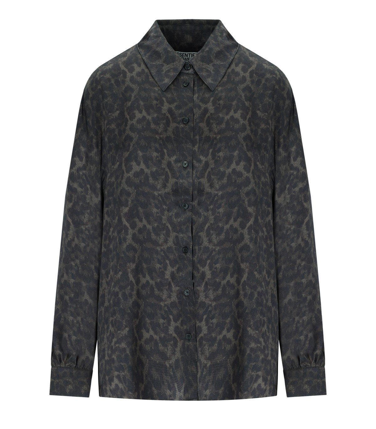 ESSENTIEL ANTWERP ILORIN BROWN SHIRT