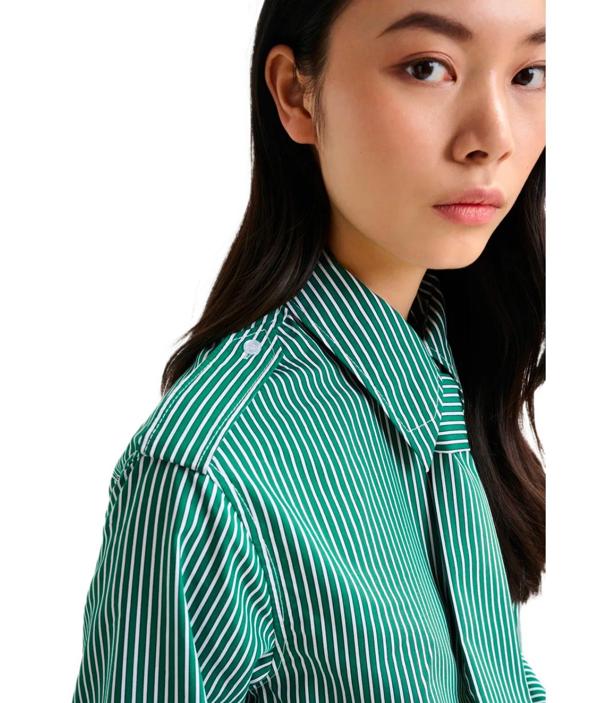 ESSENTIEL ANTWERP IGOLD GREEN SHIRT