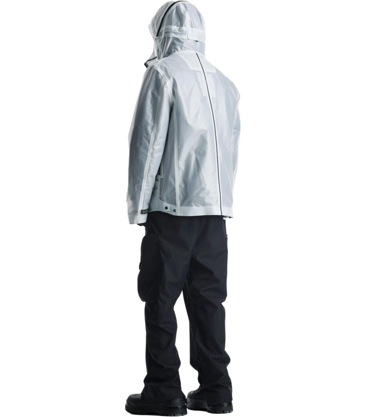 KRAKATAU BICEP LINER WHITE HOODED JACKET