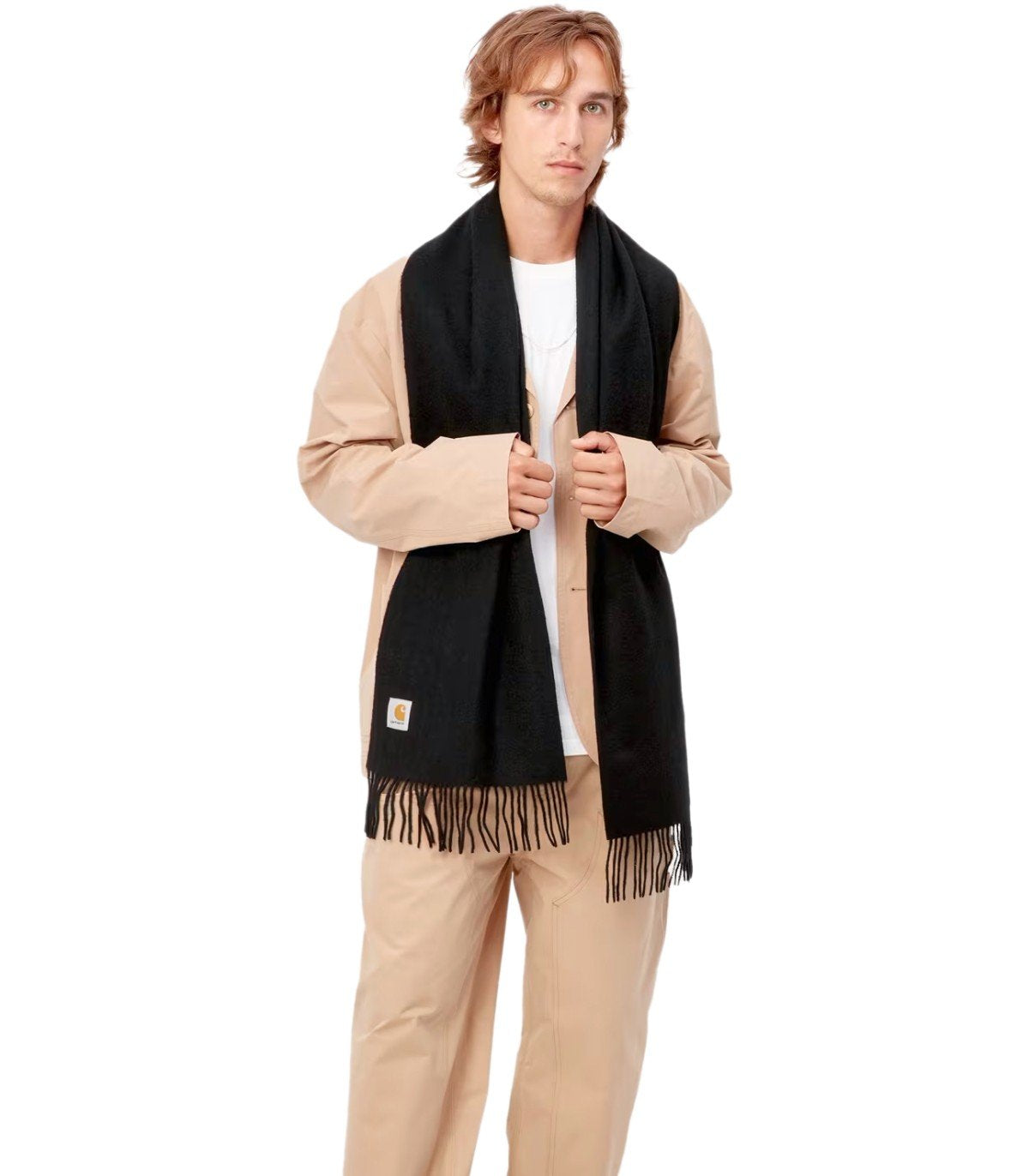 SCIARPA CLAN NERA CARHARTT WIP