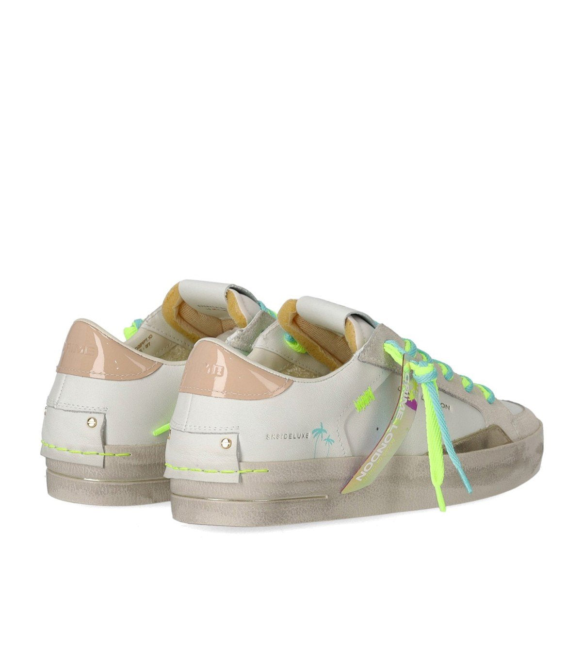 CRIME LONDON SK8 DELUXE NUDE BLISS SNEAKER