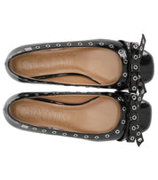 BALLERINA CON FIOCCHI NERA GANNI