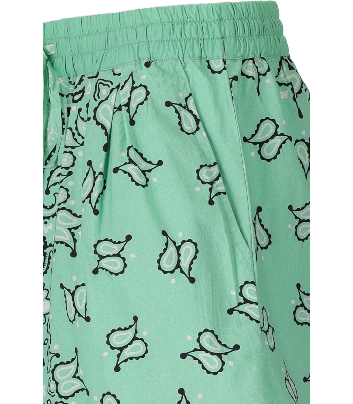ESSENTIEL ANTWERP HISSELS ACQUA GREEN SHORTS