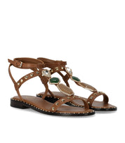 SANDALO FLAT PENNY CANNELLA ASH