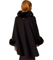 TWINSET BLACK CAPE