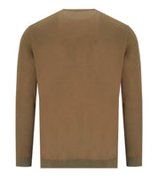 BOB BART BROWN PINK REVERSIBLE CREWNECK PULLOVER