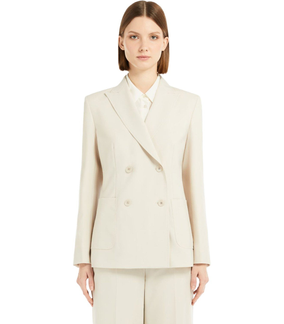 BLAZER DOPPIOPETTO NERVOSO SABBIA MAX MARA WEEKEND
