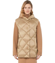 GILET CON CAPPUCCIO FRUTTO ORZO MAX MARA WEEKEND