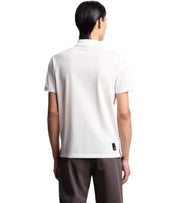 EMPORIO ARMANI TRAVEL ESSENTIAL WHITE POLO SHIRT