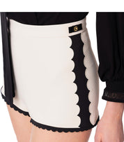 ELISABETTA FRANCHI BUTTER BLACK SHORTS