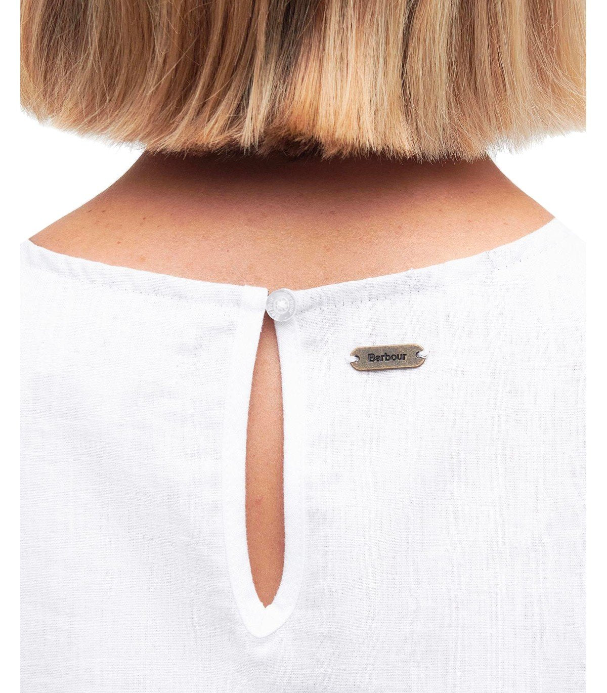 BARBOUR BATHGATE WHITE TOP