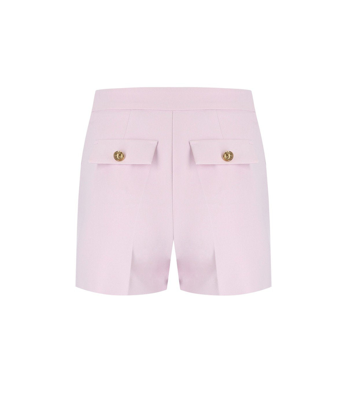ELISABETTA FRANCHI QUARZO SHORTS WITH HORSEBIT