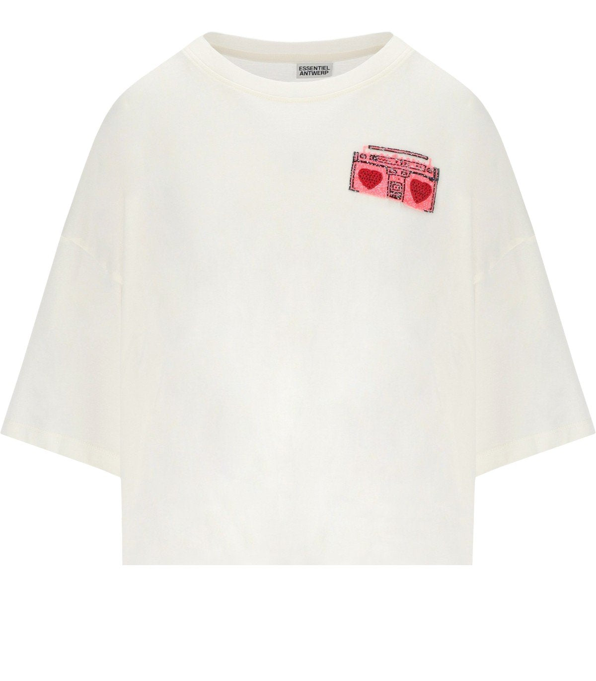 ESSENTIEL ANTWERP HADIO WHITE T-SHIRT