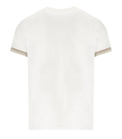 BOB TEX WEISSES STRICK-T-SHIRT